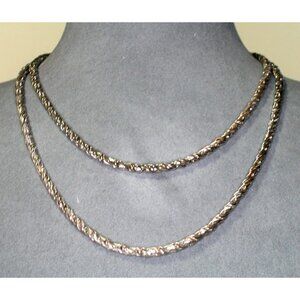 Silver Tone Chain 30", 1.2 oz.